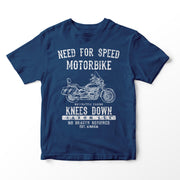 JL Speed Illustration for a Triumph America 2015 Motorbike fan T-shirt