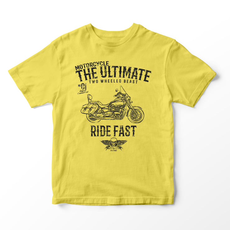 JL Ultimate Illustration for a Triumph America 2015 Motorbike fan T-shirt