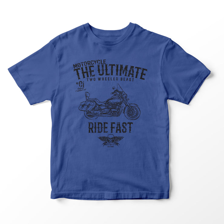 JL Ultimate Illustration for a Triumph America 2015 Motorbike fan T-shirt