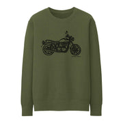 JL Art Jumper aimed at fans of Triumph Bonneville Newchurch Motorbike