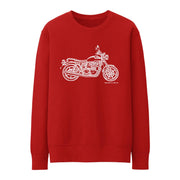 JL Art Jumper aimed at fans of Triumph Bonneville Newchurch Motorbike