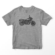JL Illustration For A Triumph Bonneville Newchurch Motorbike Fan T-shirt