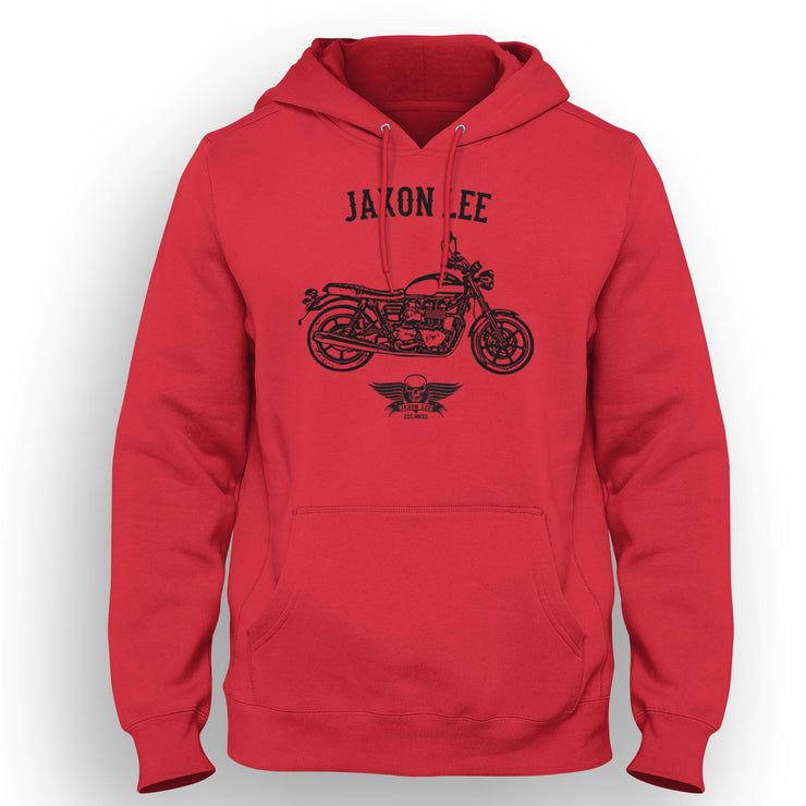 Jaxon Lee Art Hood aimed at fans of Triumph Bonneville Newchurch Motorbike