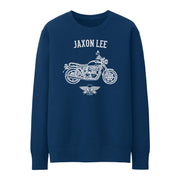 JL Basic Illustration for a Triumph Bonneville Newchurch Motorbike fan Jumper