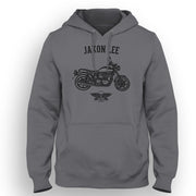 Jaxon Lee Art Hood aimed at fans of Triumph Bonneville Newchurch Motorbike