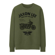 JL Ride Illustration for a Triumph Bonneville Newchurch Motorbike fan Jumper