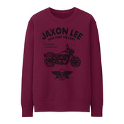 JL Ride Illustration for a Triumph Bonneville Newchurch Motorbike fan Jumper