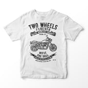 JL Soul Illustration for a Triumph Bonneville Newchurch Motorbike fan T-shirt