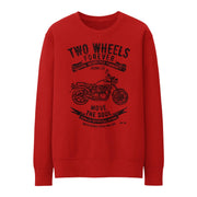 JL Soul Illustration for a Triumph Bonneville Newchurch Motorbike fan Jumper