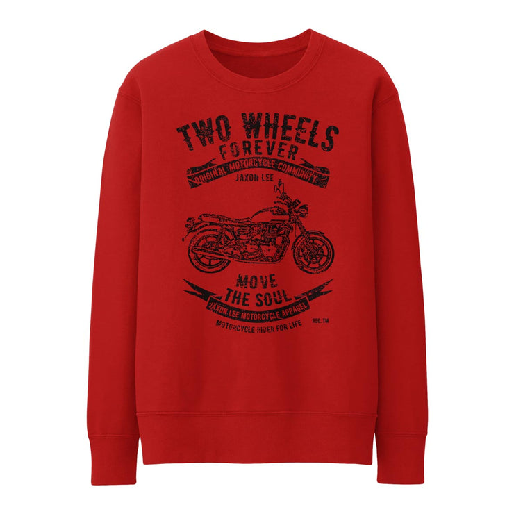 JL Soul Illustration for a Triumph Bonneville Newchurch Motorbike fan Jumper