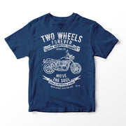 JL Soul Illustration for a Triumph Bonneville Newchurch Motorbike fan T-shirt