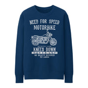JL Speed Illustration for a Triumph Bonneville Newchurch Motorbike fan Jumper