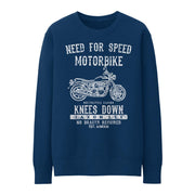 JL Speed Illustration for a Triumph Bonneville Newchurch Motorbike fan Jumper