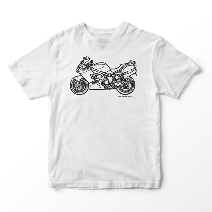 JL Illustration For A Triumph Sprint ST 1050 Motorbike Fan T-shirt