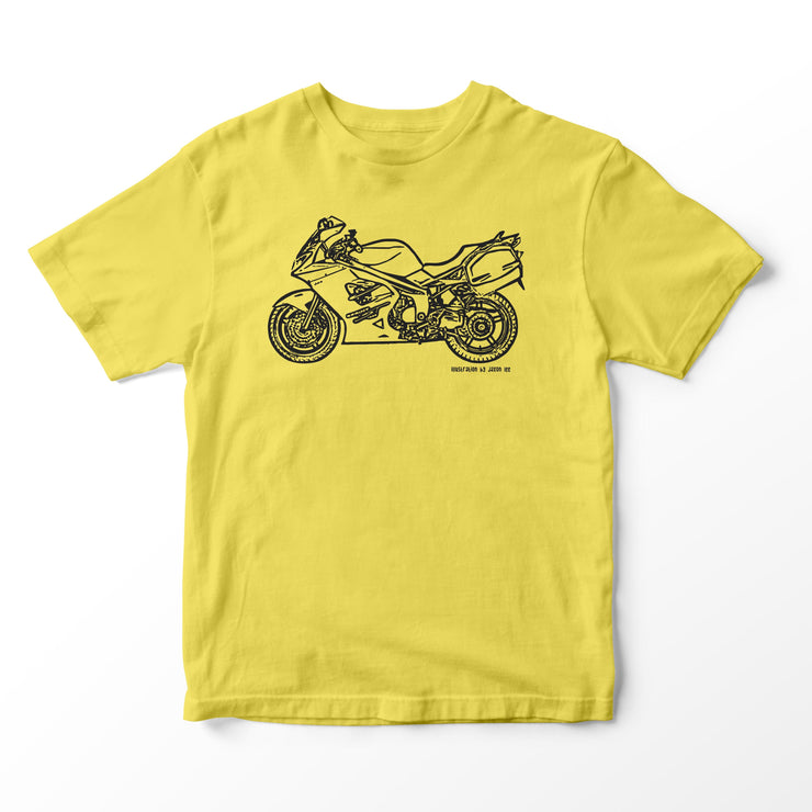 JL Illustration For A Triumph Sprint ST 1050 Motorbike Fan T-shirt