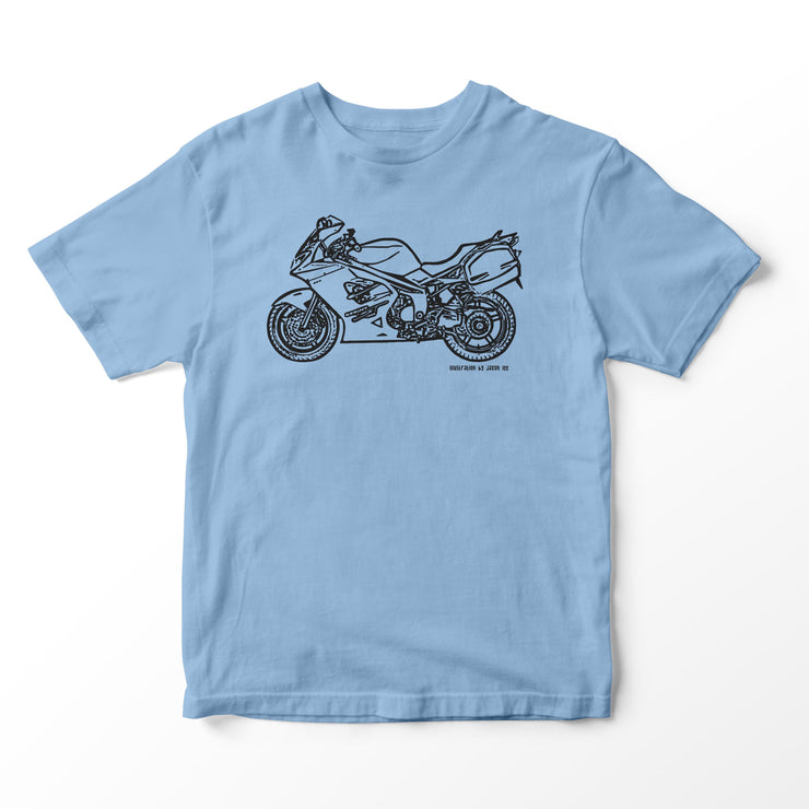 JL Illustration For A Triumph Sprint ST 1050 Motorbike Fan T-shirt