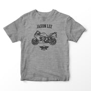 JL Basic Illustration for a Triumph Sprint ST 1050 Motorbike fan T-shirt