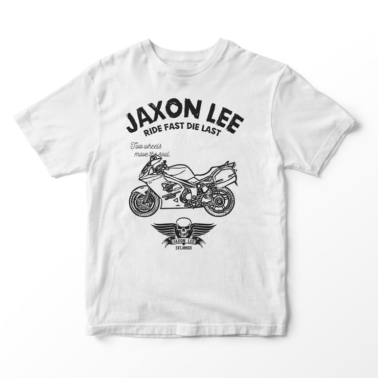JL Ride Illustration for a Triumph Sprint ST 1050 Motorbike fan T-shirt