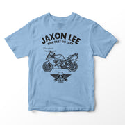 JL Ride Illustration for a Triumph Sprint ST 1050 Motorbike fan T-shirt