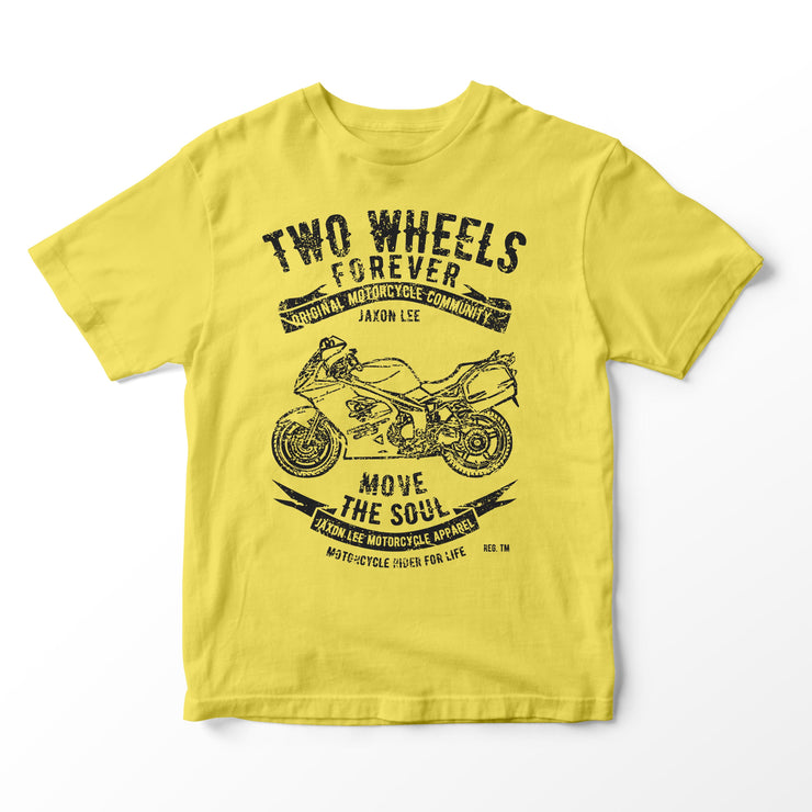 JL Soul Illustration for a Triumph Sprint ST 1050 Motorbike fan T-shirt