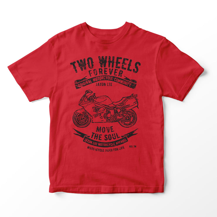 JL Soul Illustration for a Triumph Sprint ST 1050 Motorbike fan T-shirt