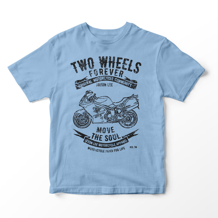 JL Soul Illustration for a Triumph Sprint ST 1050 Motorbike fan T-shirt