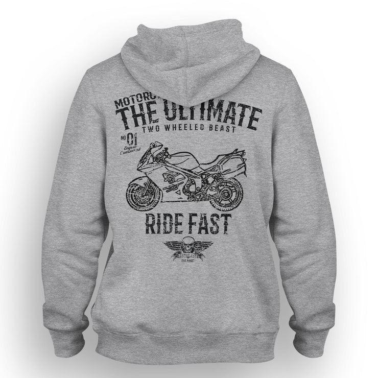 JL Ultimate Art Hood aimed at fans of Triumph Sprint ST 1050 Motorbike