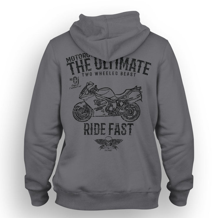 JL Ultimate Art Hood aimed at fans of Triumph Sprint ST 1050 Motorbike