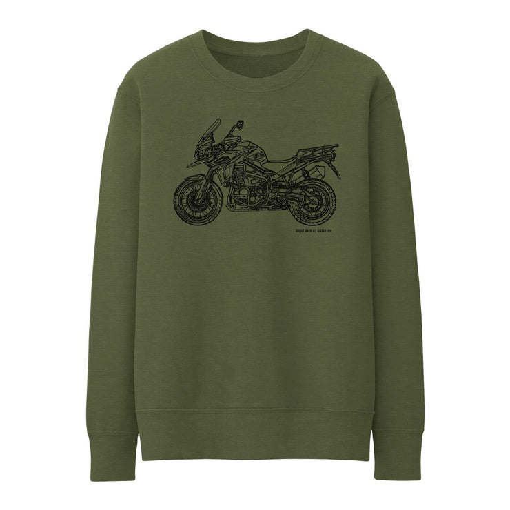 JL Art Jumper aimed at fans of Triumph Tiger Explorer 1200 2020 Motorbike