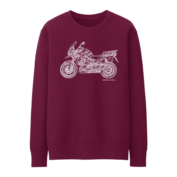 JL Art Jumper aimed at fans of Triumph Tiger Explorer 1200 2020 Motorbike