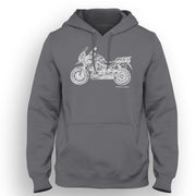 JL Illustration For A Triumph Tiger Explorer 1200 2020 Motorbike Fan Hoodie