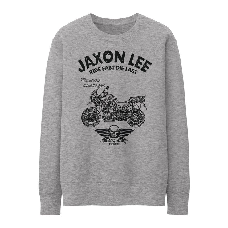 JL Ride Illustration for a Triumph Tiger Explorer 1200 2020 Motorbike fan Jumper