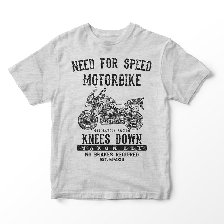 JL Speed Illustration for a Triumph Tiger Explorer 1200 2020 Motorbike fan T-shirt