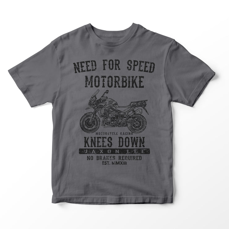 JL Speed Illustration for a Triumph Tiger Explorer 1200 2020 Motorbike fan T-shirt