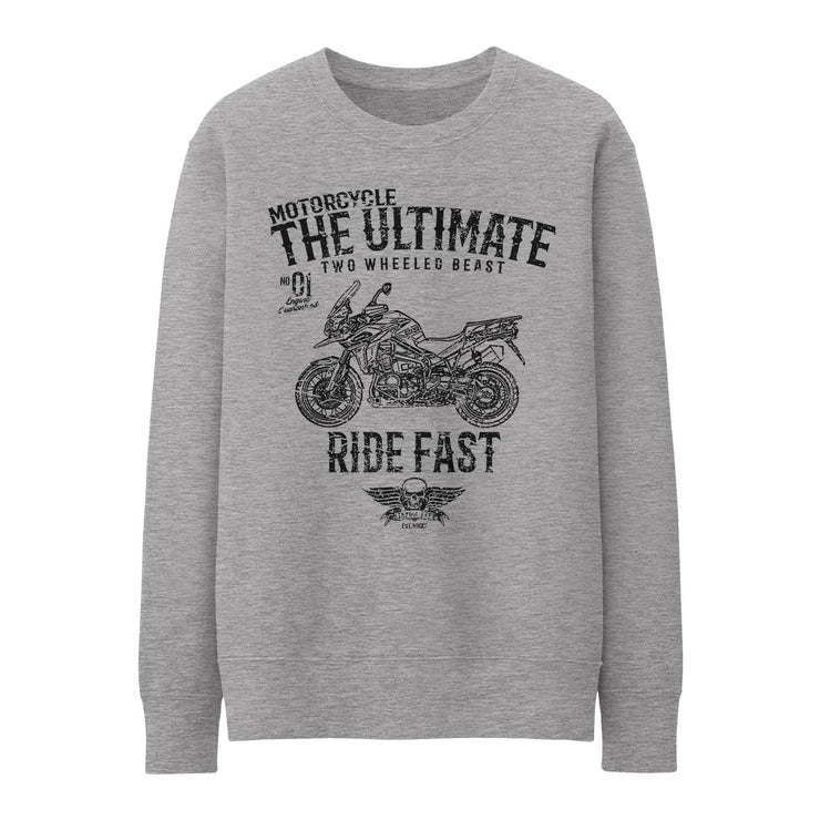 JL Ultimate Illustration for a Triumph Tiger Explorer 1200 2020 Motorbike fan Jumper