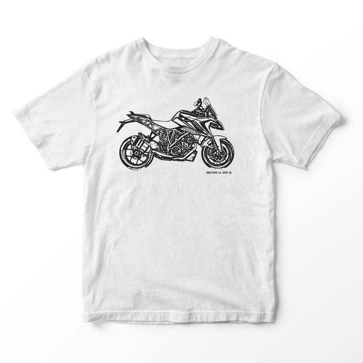 JL Illustration For A Triumph Tiger Explorer 1200 2020 Motorbike Fan T-shirt