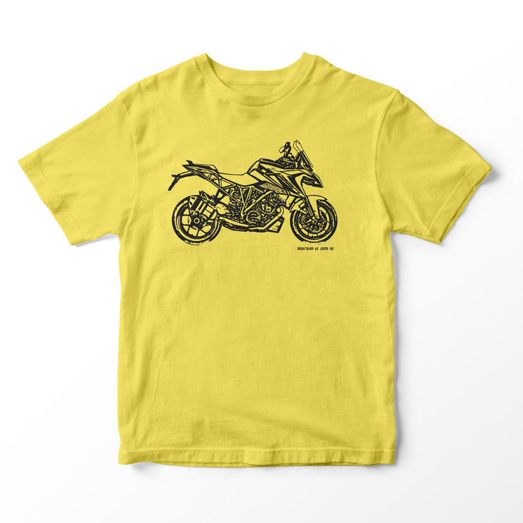 JL Illustration For A Triumph Tiger Explorer 1200 2020 Motorbike Fan T-shirt