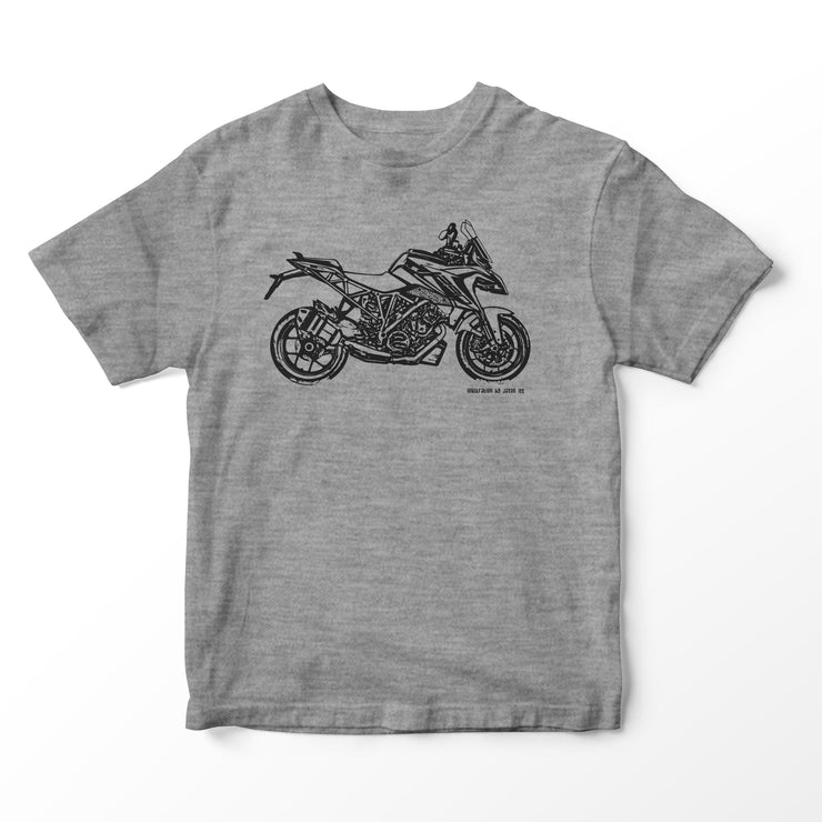 JL Illustration For A Triumph Tiger Explorer 1200 2020 Motorbike Fan T-shirt