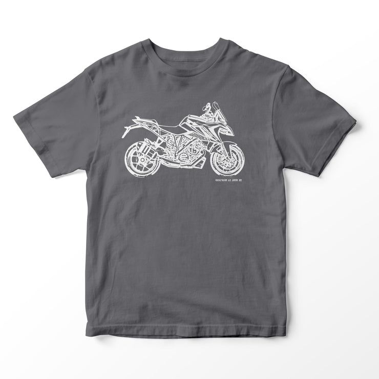 JL Illustration For A Triumph Tiger Explorer 1200 2020 Motorbike Fan T-shirt