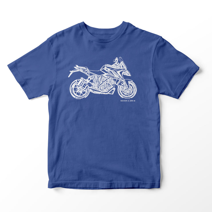 JL Illustration For A Triumph Tiger Explorer 1200 2020 Motorbike Fan T-shirt