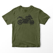 JL Illustration For A Triumph Tiger Explorer 1200 2020 Motorbike Fan T-shirt