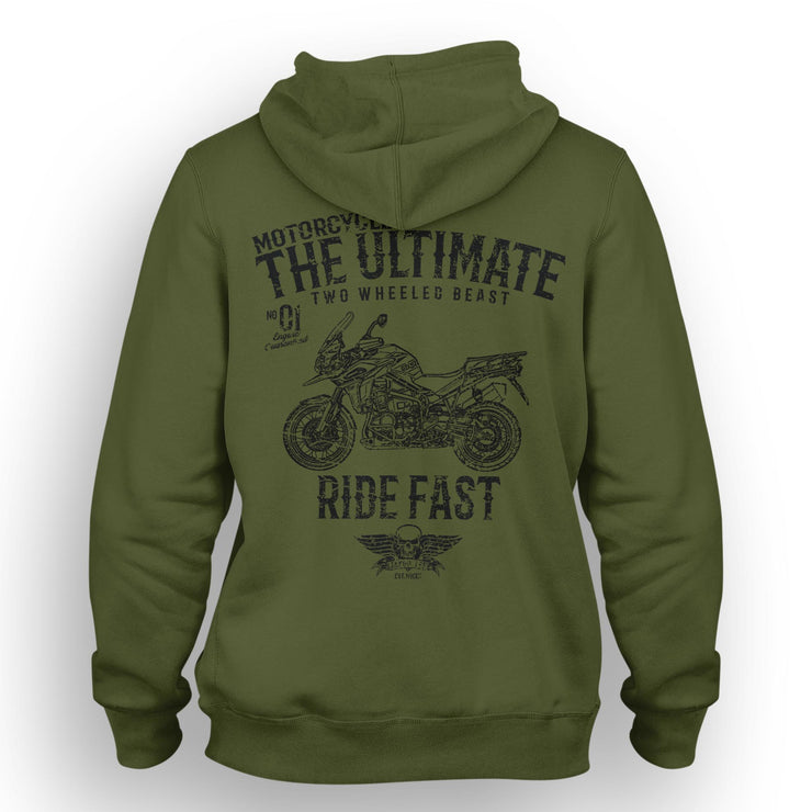 JL Ultimate Art Hood aimed at fans of Triumph Tiger Explorer 1200 2020 Motorbike