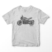 JL Illustration For A Triumph Trident 660 Motorbike Fan T-shirt