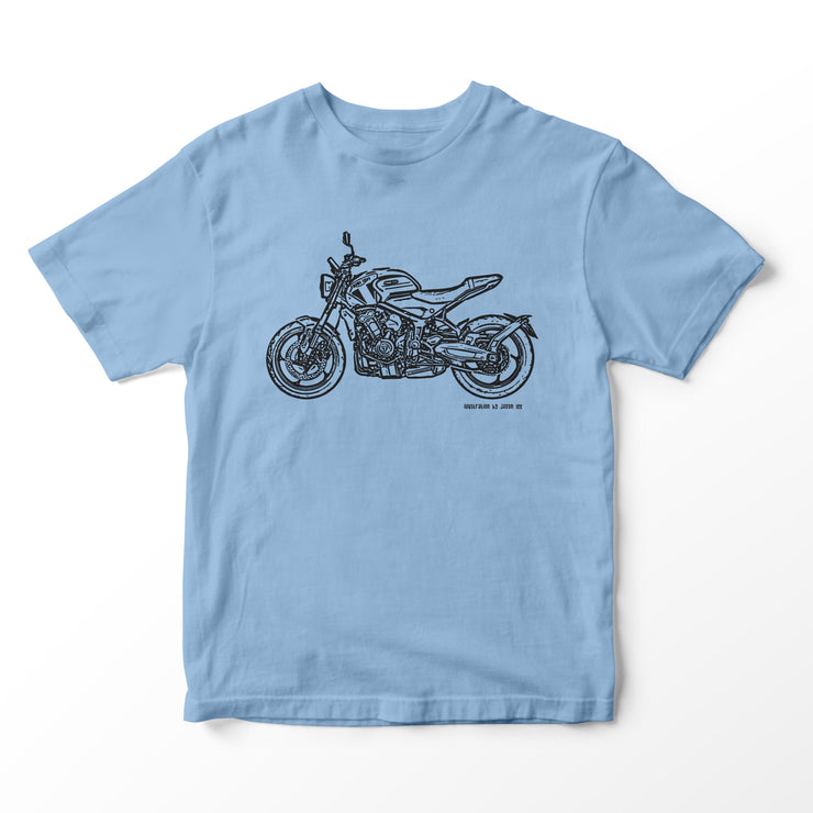 JL Illustration For A Triumph Trident 660 Motorbike Fan T-shirt