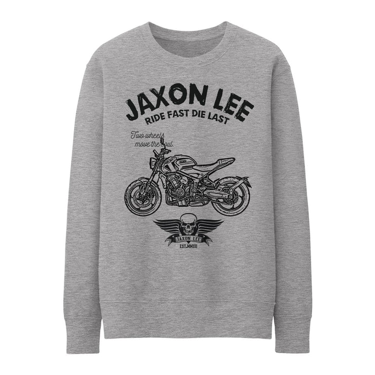 JL Ride Illustration for a Triumph Trident 660 Motorbike fan Jumper