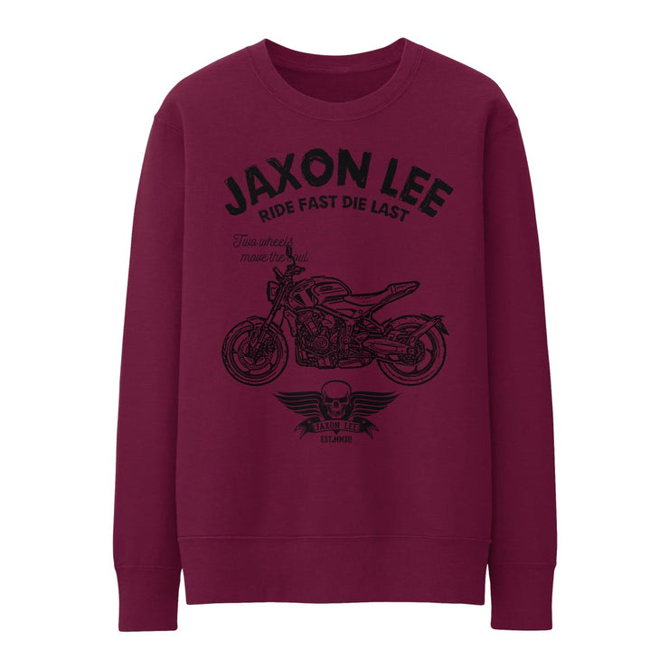 JL Ride Illustration for a Triumph Trident 660 Motorbike fan Jumper