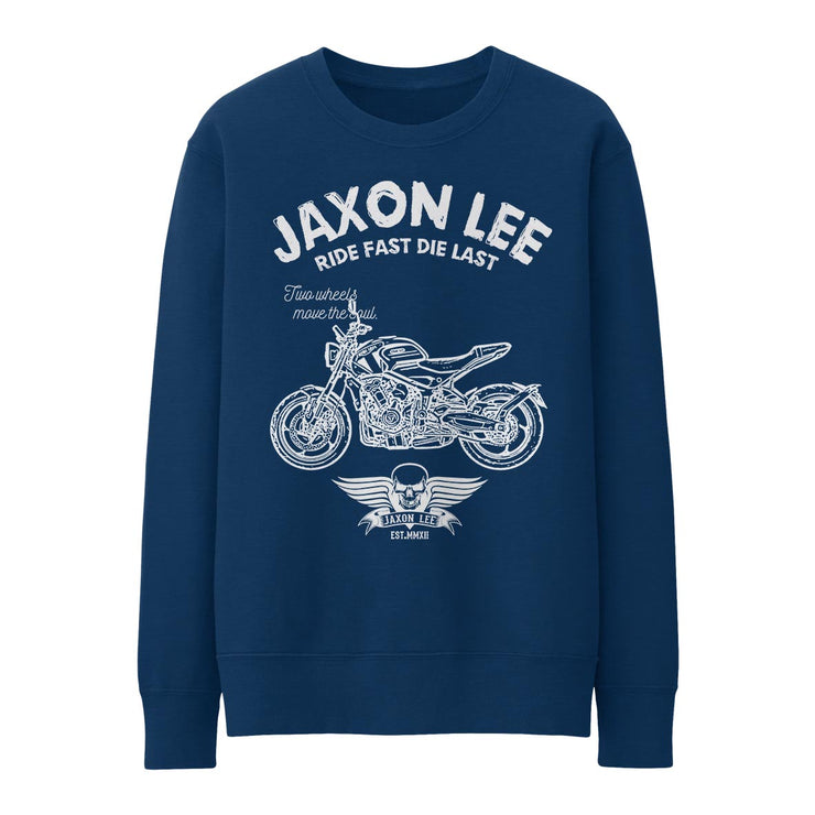 JL Ride Illustration for a Triumph Trident 660 Motorbike fan Jumper