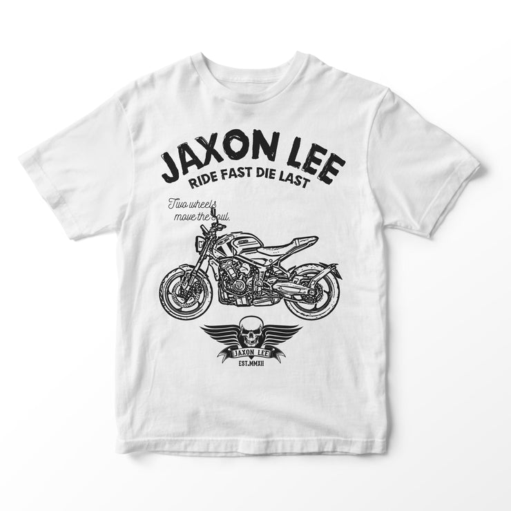 JL Ride Illustration for a Triumph Trident 660 Motorbike fan T-shirt