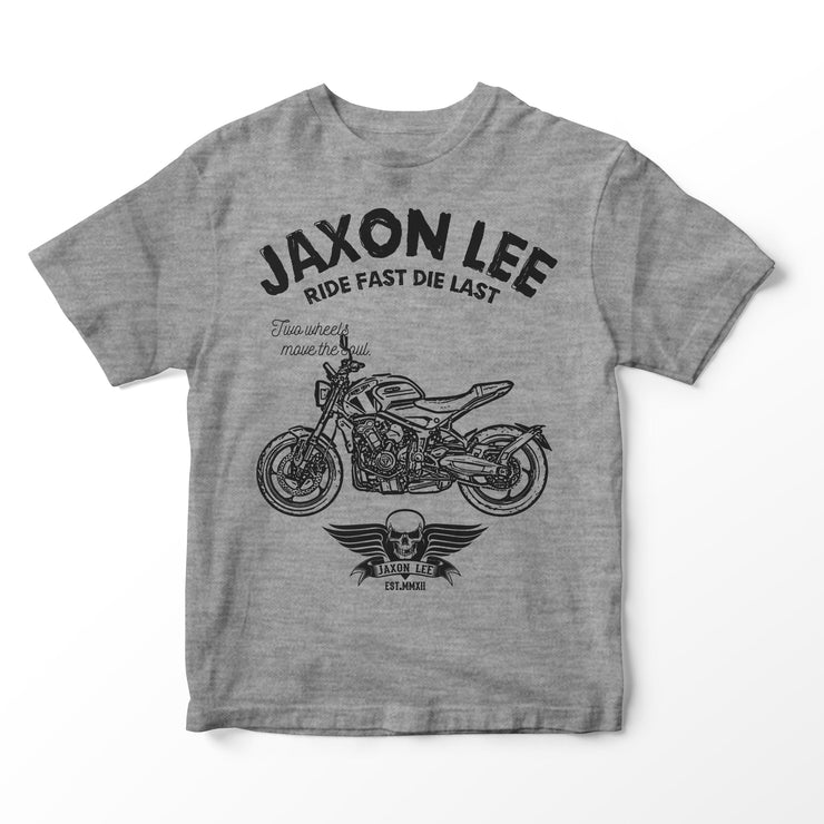 JL Ride Illustration for a Triumph Trident 660 Motorbike fan T-shirt
