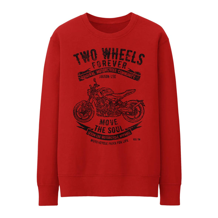 JL Soul Illustration for a Triumph Trident 660 Motorbike fan Jumper